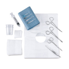 Medical Action Industries Laceration Tray One Time, 20 EA/CS