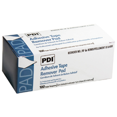 MON188675BX - PDI - Adhesive Remover 1-1/4 X 2-5/8 Pad, 100EA/BX