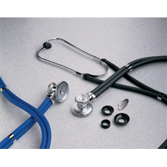 MON363731EA - McKesson - Sprague - Rappaport Binaural Stethoscope entrust® Performance Plus Lavender 2-Tube 22 Inch Dual Head