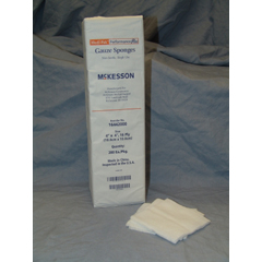 MON446043PK - McKesson - Sponge Dressing Medi-Pak™ Performance Plus Cotton Gauze 16-Ply 4 X 4 Square, 200EA/PK