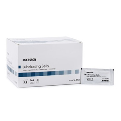 MON1066699BX - McKesson - Sterile Lubricating Jelly, 5g Individual Packets, 144 EA/BX