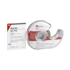 3M Electrode Skin Prep Abrader Tape Red Dot Tape Dispenser NonSterile, 1/RL