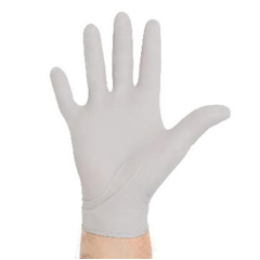 MON981299CS - Halyard - Exam Glove STERLING SG X-Large NonSterile Nitrile Standard Cuff Length Textured Fingertips Silver Chemo Tested, 250/BX, 10BX/CS