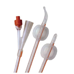 MON533913BX - Coloplast - Foley Catheter Folysil 2-Way Coude Tip 5 - 15 cc Balloon 16 Fr. Silicone
