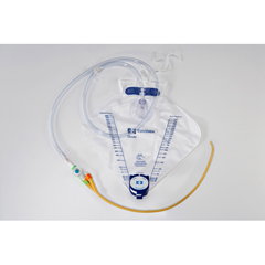 MON852743EA - Cardinal Health - Intermittent Catheter Tray Curity Ultramer Coude Tip 16 Fr. Hydrogel Coated Latex