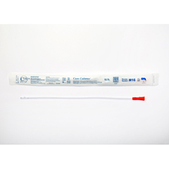 MON701369EA - Cure Medical - Urethral Catheter Cure Catheters Straight Tip 16 Fr. 16