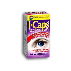 MON830643BT - Alcon - I-Caps® Eye Vitamin Lutein & Omega-3 Formula, 30 per Bottle