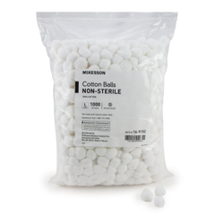MON980220CS - McKesson - Cotton Ball Large Cotton NonSterile (16-9152)