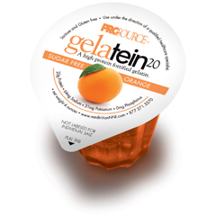 MON778507EA - National Nutrition - Protein Supplement Gelatein® 20 Orange 4 oz. Cup Ready to Use