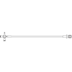 B. Braun IV Extension Set Standard Bore 35 Inch Tubing Without Filter Sterile Fluid Path