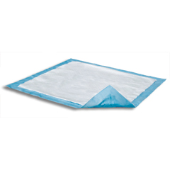 MON408163BG - Attends - Underpad Dri-Sorb 17 x 24 Disposable Fluff / Polymer Light Absorbency
