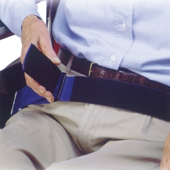 Skil-Care Wheelchair Safety Belt Resident Release D-Ring / Hook and Loop Closure