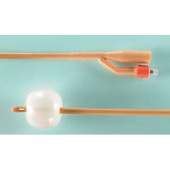 MON709428CS - Bard Medical - Foley Catheter Lubri-Sil I.C. 2-Way Coude Tip 5 cc Balloon 14 Fr. Antimicrobial Coated Silicone, 12/CS