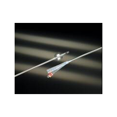 MON388819EA - Bard Medical - Foley Catheter Lubri-Sil 2-Way Standard Tip 5 cc Balloon 18 Fr. Antimicrobial / Hydrogel Coated Silicone