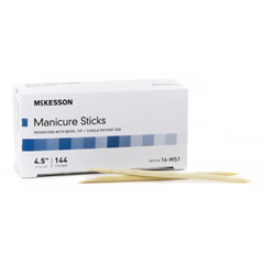 MON472582BX - McKesson - Manicure Stick Medi-Pak Round 4.5