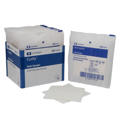 MON9957BG - Cardinal Health - Curity Cover Sponges 4in x 4in Nonsterile All Purpose Sponge