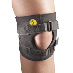 MON1121795EA - Alimed - Knee Brace X-Small D-Ring / Hook and Loop Strap Closure 12 to 13 Inch Knee Circumference 6 Inch Length Left or Right Knee, 1/ EA