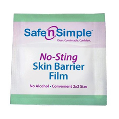 MON1074722CS - Safe N Simple - No-Sting Skin Barrier Wipe (SNS00807), 25/BX, 24BX/CS