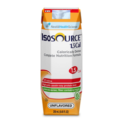 MON299838CS - Nestle Healthcare Nutrition - Isosource 1.5 High Calorie High Nitrogen Complete Formula w/Fiber 250ml Can