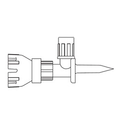 B. Braun Mini-Spike Dispensing Pin Safsite&reg;