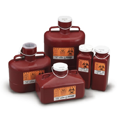 MON176614CS - Medegen Medical Products - SharpStainer Multi-Purpose Sharps Container