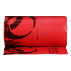 McKesson Infectious Waste Bag 30 to 33 gal. Red Bag Polymer Film 31 X 41 Inch, 250/CS