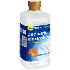 MON977266EA - McKesson - Pediatric Oral Electrolyte Solution Pediatric Unflavored 33.8 oz. Bottle Ready to Use