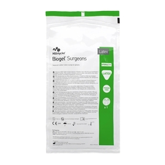 Molnlycke Healthcare Surgical Glove Biogel Surgeons Size 8 Sterile Pair Latex Extended Cuff Length Micro-Textured Straw Not Chemo Approved, 1/PR