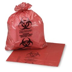 McKesson Infectious Waste Bag Medi-Pak&reg; ULTRA-TUFF&reg; 24 X 24 Inch Printed, 250EA/CS