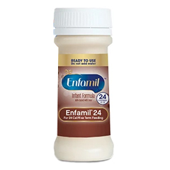 MON1099228CS - Mead Johnson Nutrition - Enfamil® 24 Infant Formula, 2 oz. Bottle, Liquid, Iron