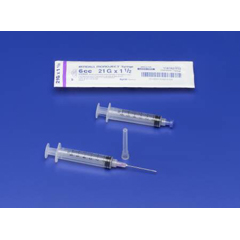 MON414562CS - Cardinal Health - Hypodermic Needle Monoject SoftPack Without Safety 18 Gauge 1-1/2 Inch Length