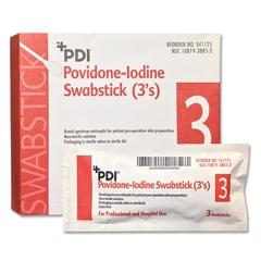 PDI Impregnated Swabstick PDI Cotton Tip Wood Shaft 4