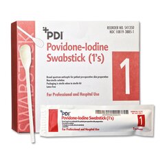 PDI Impregnated Swabstick PDI Cotton Tip Wood Shaft 4