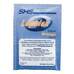 MON687703EA - Nutricia - PKU Oral Supplement Lophlex Orange 14.3 Gram Individual Packet Powder