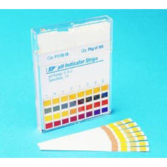 MON785843PK - Cardinal Health - pH Indicator Strips, pH range 0 to 14 - 1.0 sensitivity -4 test fields, 100EA/PK