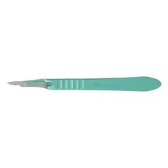 Miltex Medical Scalpel Blade Surgical Size 15 Size 15 Stainless Steel Surgical Grade, 10 EA/BX