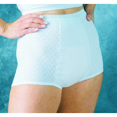 MON781089EA - Salk - HealthDri® Pull On Protective Underwear, White, Size 6