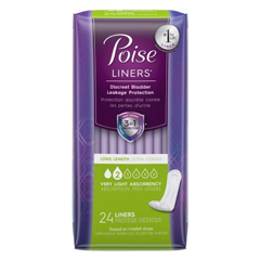 MON714187CS - Kimberly Clark Professional - Poise® Incontinence Liner With Absorb-Loc®