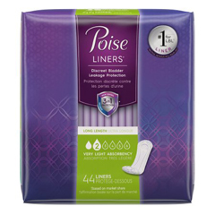 MON938558PK - Kimberly Clark Professional - Poise® Incontinence Liners (19304), 44/PK