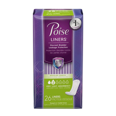 MON665932PK - Kimberly Clark Professional - Poise® Incontinence Liners (19305), 26 EA/PK