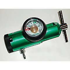MON654081EA - Mada Medical - Mini Oxygen Regulator Click-Style 1/2 - 15 LPM