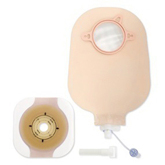 MON880251BX - Hollister - Urostomy Kit Two-Piece System Up to 1-1/4 Inch Stoma Flat, Shape-to-fit, 5/BX