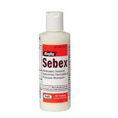 MON261786EA - Major Pharmaceuticals - Shampoo Sebex 4 oz. Bottle Unscented