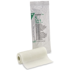 3M Cast Tape 3M™ Scotchcast™ Plus 5 Inch X 12 Foot Fiberglass / Resin White, 1/RL