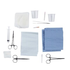 Busse Hospital Disposables Laceration Tray Sterile, 20/CS