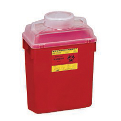 BD Multi-purpose Sharps Container 1-Piece 17.5H
