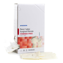 MON1044705BX - McKesson - Perry® Performance Plus Surgical Glove (20-1065N), 50PR/BX