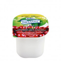 MON690738CS - Hormel Health Labs - Thick & Easy® Clear Thickened Beverage, Cranberry Juice, Honey Consistency