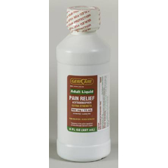 MON689167BT - McKesson - Pain Reliever Liquid 8 oz. 500 mg, 1 Bottle