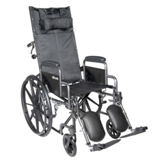 MON1065291EA - McKesson - Reclining Wheelchair (146-SSP20RBDDA)